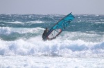 8 Beaufort windsurfing at El Cabezo in El Medano