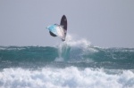 8 Beaufort windsurfing at El Cabezo in El Medano