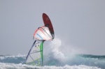 8 Beaufort windsurfing at El Cabezo in El Medano