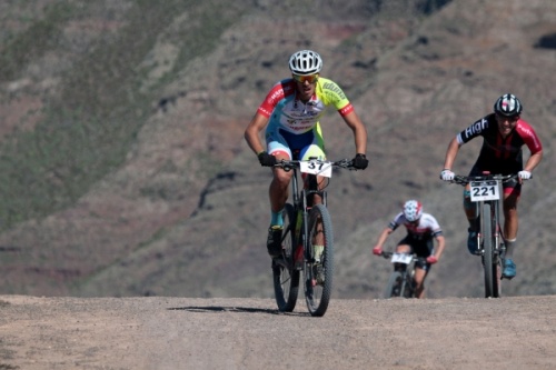 Club La Santa 4 Stage Mountain Bike MTB Race Day 1 Lanzarote 06-02-2017