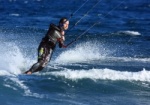 Kitesurfing - Harbour Wall 03-02-2012