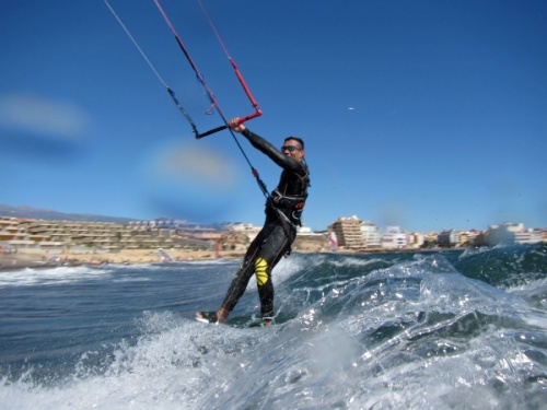 Kitesurfing El Medano Tenerife Armando 27-01-2013