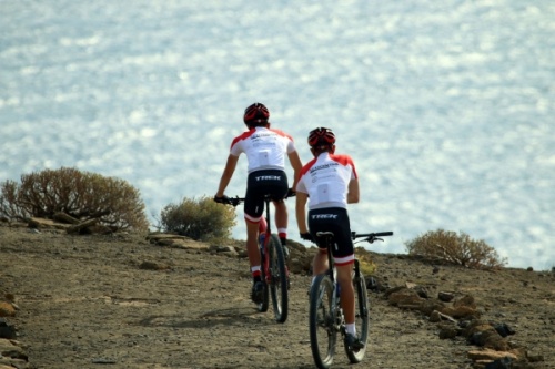 MTB cycling off road bikes Tenerife Teide Montana Pelada