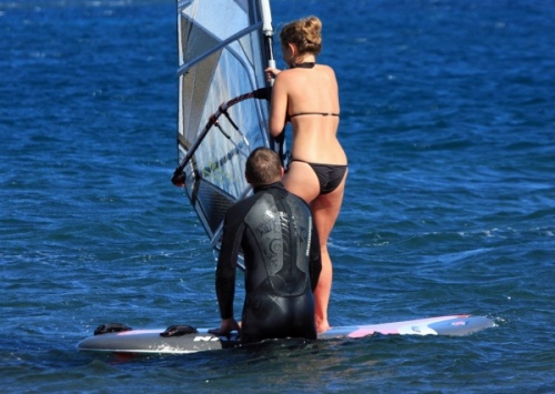 South-west wind in El Medano