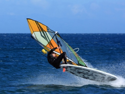 South-west wind in El Medano