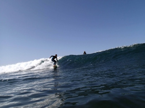Surfing in Las Americas Derecha Izquierda El Conquistador Tenerife