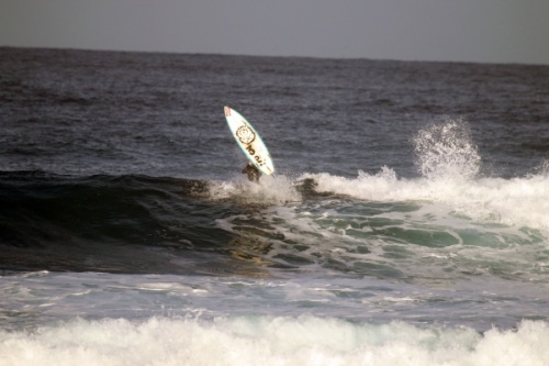 Surfing in Las Americas Derecha izquierda surf 07-01-2018