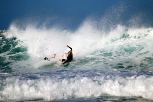 Surfing in Las Americas Derecha izquierda surf 07-01-2018
