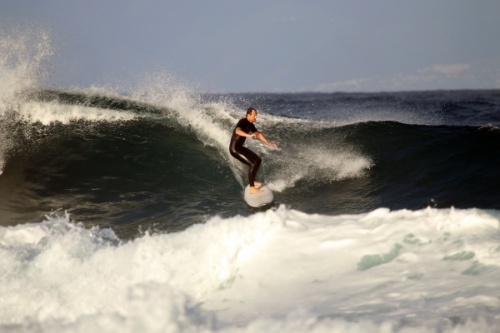 Surfing in Las Americas Derecha izquierda surf 07-01-2018
