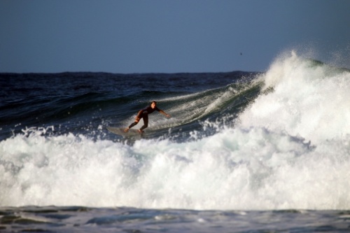 Surfing in Las Americas Derecha izquierda surf 07-01-2018