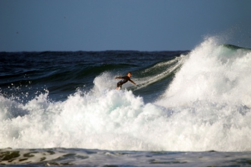 Surfing in Las Americas Derecha izquierda surf 07-01-2018