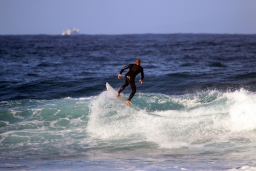 Surfing in Las Americas Derecha izquierda surf 07-01-2018