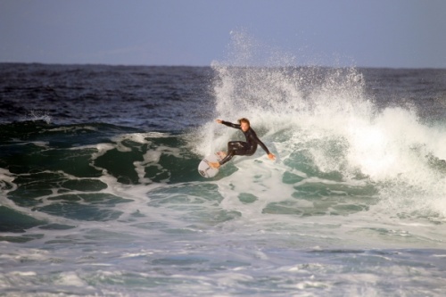 Surfing in Las Americas Derecha izquierda surf 07-01-2018