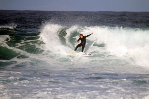 Surfing in Las Americas Derecha izquierda surf 07-01-2018