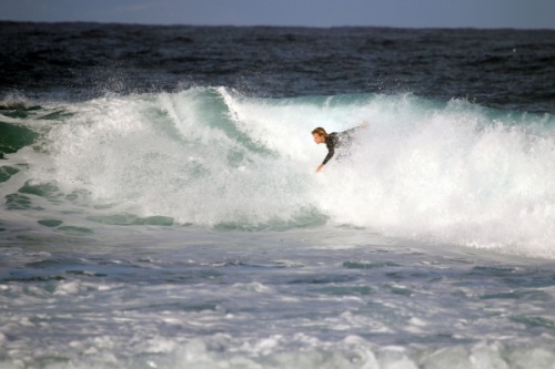 Surfing in Las Americas Derecha izquierda surf 07-01-2018
