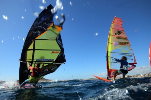TWS Windsurf Pro Slalom Training 19-01-2016