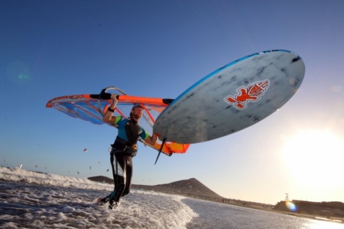 TWS Windsurf Pro Slalom Training 19-01-2016