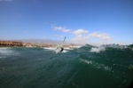 Wave windsurfing at El Cabezo in El Medano 30-01-2016