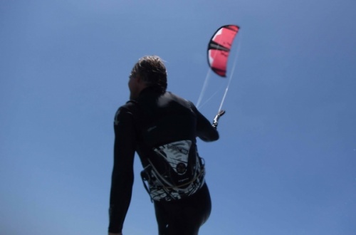 Windsurfing and kitesurfing at Harbour Wall  Muelle in El Medano 17-04-2013
