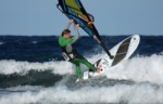Windsurfing at El Cabezo in El Medano 14-04-2013