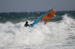 Windsurfing at El Cabezo in El Medano Tenerife 14-12-2013