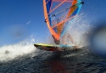 Windsurfing at Harbour Wall  Muelle in El Medano Tenerife 11-02-2014 with Ross Williams, Mark Sparky Hosegood and Adam Lewis