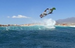 Windsurfing at Playa Cabezo in El Medano Tenerife 26-02-2014 with Alex Mussolini, Dany Bruch, Javi Aixa, Mark Hosegood, Adam Lewis  and Sandro