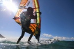 Windsurfing at TWS Playa Sur in El Medano Tenerife 20-01-2018
