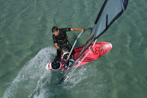 Windsurfing freestyle Vulcano