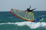 Windsurfing front loop