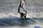 Windsurfing in El Medano Tenerife 01-01-2015
