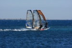 Windsurfing speed and race sailing