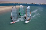Windsurfing speed and race sailing
