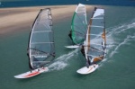 Windsurfing speed and race sailing