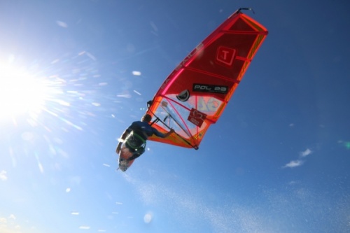 Morning wave windsurfting at El Cabezo in El Medano 23-03-2017