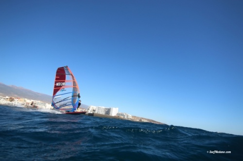 TWS Pro Slalom Foil Training El Medano Tenerife 01-02-2020