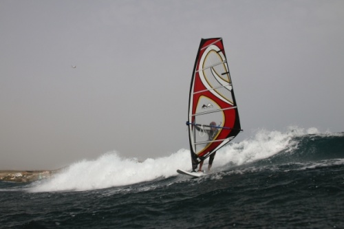 Wave ripping at El Cabezo in El Medano Tenerife 11-01-2015