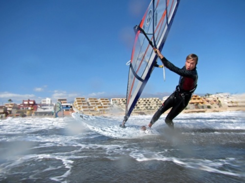 Windsurfing in El Medano and El Cabezo Tenerife 23-01-2013